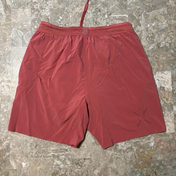 Ten Thousand Shorts Mens Medium The Session Short 7” Pink Running Lined Gym - Picture 4 of 9